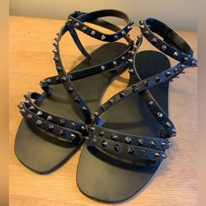 NEW! Aldo black sandals size 8